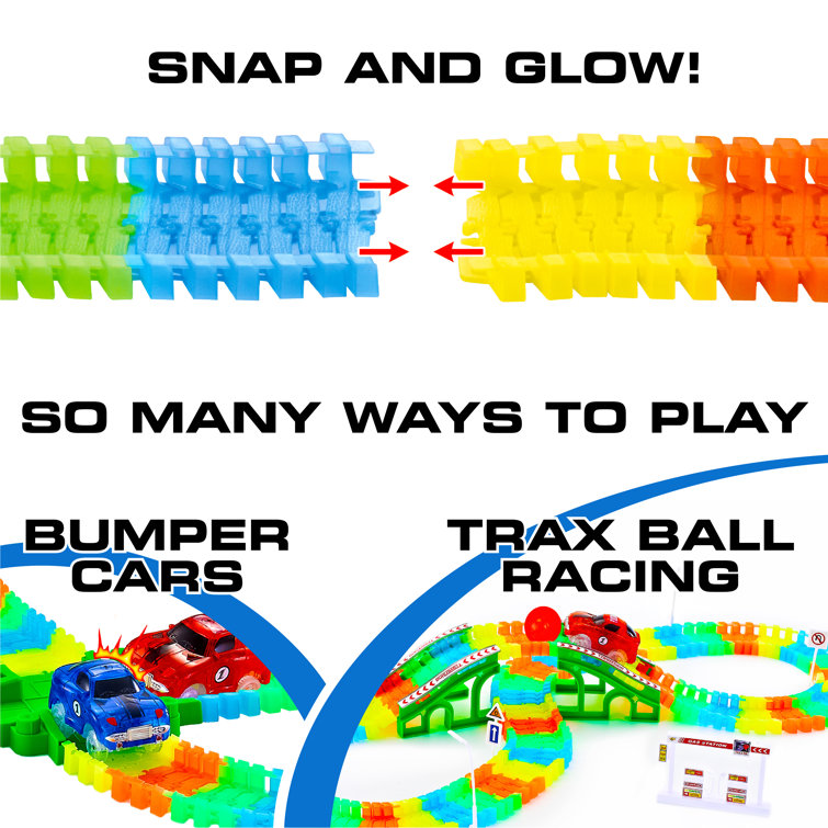 Glow cheap trax cars